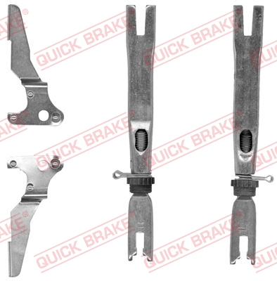 Set pentru reglare ulterioară, frână tambur 102 53 017 QUICK BRAKE